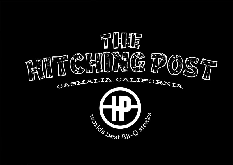 The Hitching Post — BBQ Logo